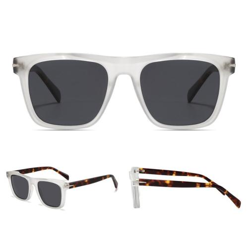 One pc new personality 3-color square frame all-match uv protection sunglasses