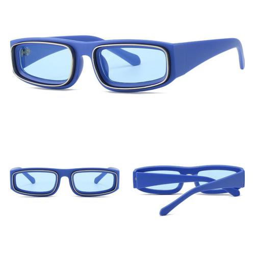 One pc new personality 10-color square frame all-match uv protection sunglasses