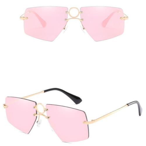 One pc new personality 6-colors geometric frame outdoor sunglasses