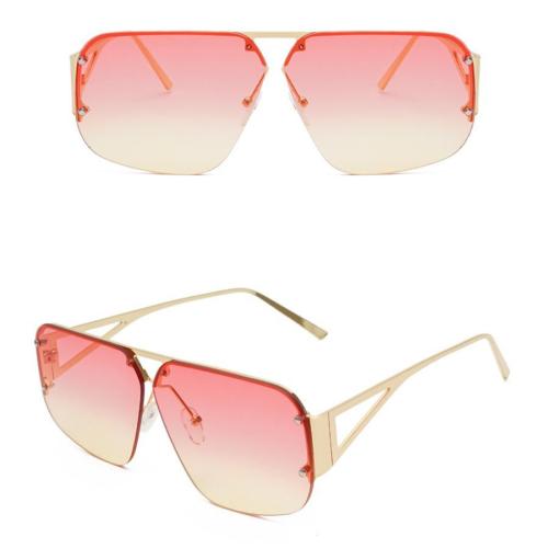 One pc stylish new 6-colors metal square frame connected outdoor sunglasses