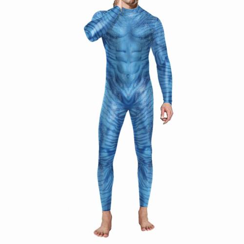 New halloween slight stretch cosplay long sleeve costumes #2